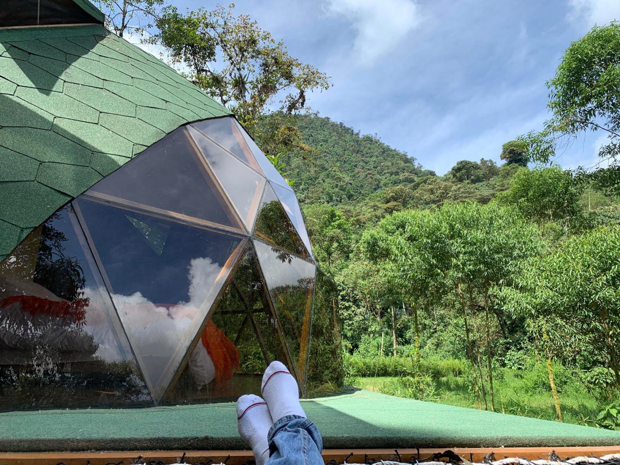 Magic Elf Glamping Appartement Mindo Buitenkant foto